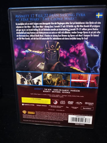 Star Wars - The Clone Wars - Säsong 4 vol 4 (DVD) - OOP/Utgången
