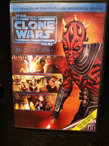 Star Wars - The Clone Wars - Säsong 4 vol 4 (DVD) - OOP/Utgången