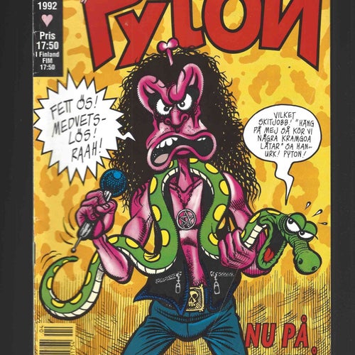 Pyton 4 1992 skick fn