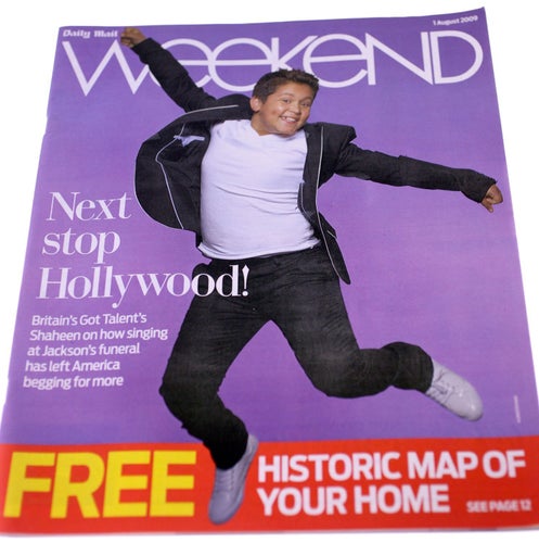 Daily Mail 'Weekend' Magazine August 1st 2009-English issue-NEW (Weight: 218g)