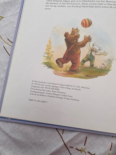 Nalle Burr av Irina Korschunow / Reinhard Michl, 1992