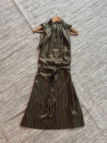 H&M grön klänning, storlek 36