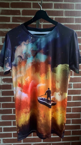 Flerfärgad t-shirt