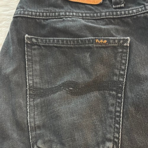 Nudie Jeans svarta jeans