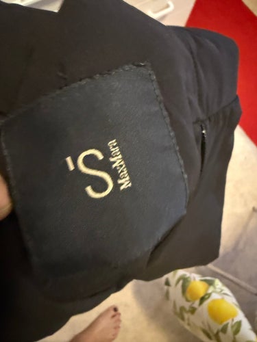 Max Mara svart jacka, storlek 42 Anorak