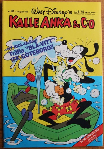 KALLE ANKA 1982 NR 31
