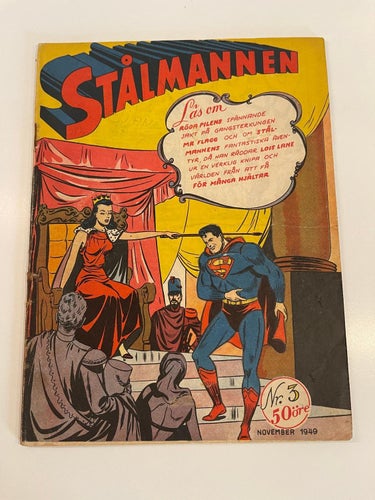 * Stålmannen  , Nr 3   - 1949 *