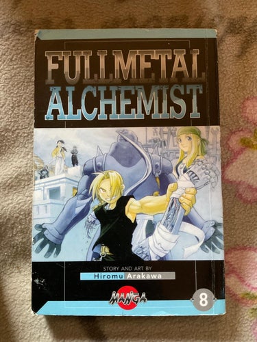 Fullmetal alchemist vol 8 - svenska manga anime full metal shonen