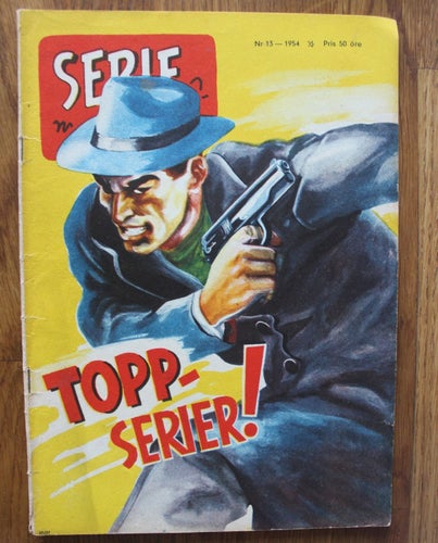 SERIEMAGASINET 1954 NR 13 med Flygbild