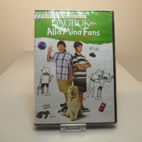 Dagbok för Alla Mina Fans - Usla Utsikter- Region 2, DVD, Svensk text, Inplastad