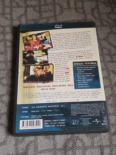 Bridget Jones Dagbok - Rene Zellweger, Hugh Grant, Colin Firth (SV Text)