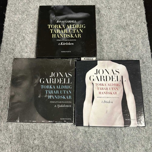 Jonas Gardell - Torkar aldrig tårar utan handskar del 1-3 - Ljudbok på CD