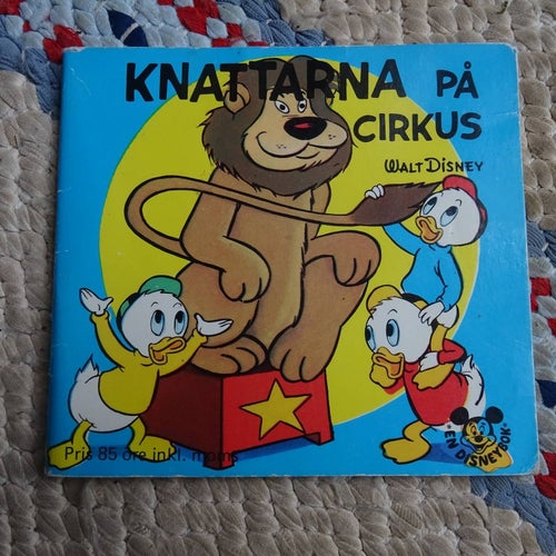 Knattarna på cirkus , Walt Disney , Pixi format, 1970