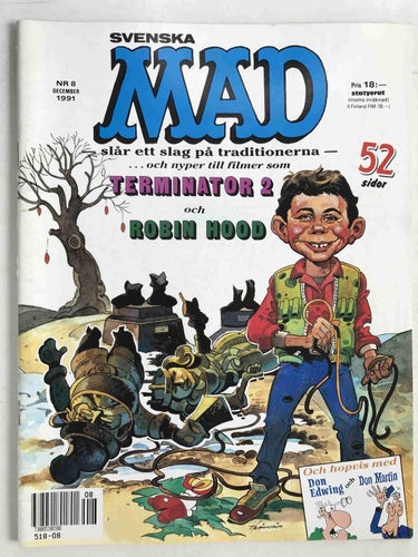 MAD - 1991:8 VF-NM