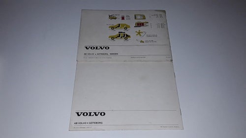 Instruktionsbok Volvo 343 1978 + avgaskontroll