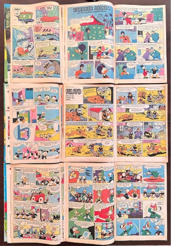 Kalle Anka & C:o, Walt Disney, 1969-1979, 9 st.