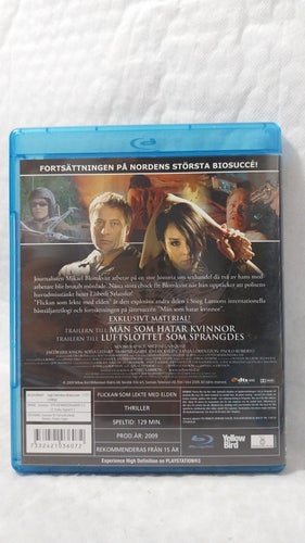 Flickan som lekte med elden Blu-ray
