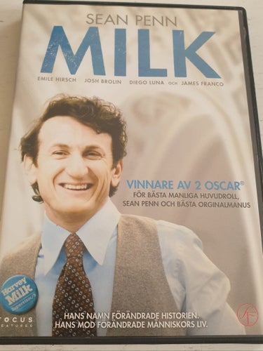 Milk (2008) - Sean Penn - DVD i nyskick!