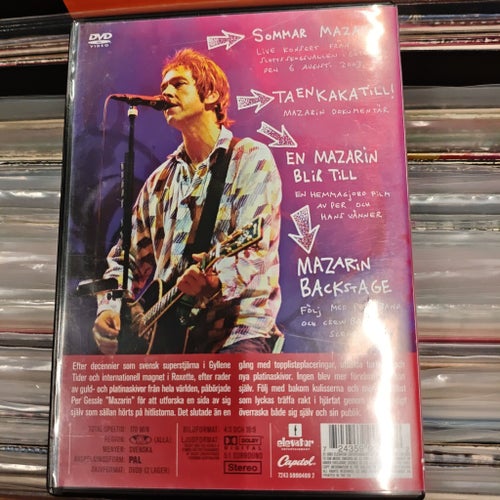 Per Gessle - En Mazarin, Alskling? DVD