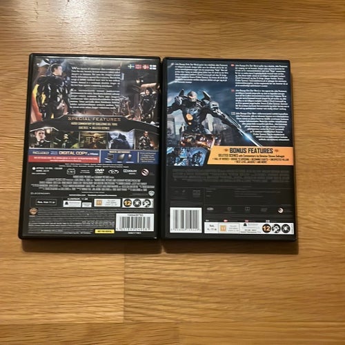 Pacific Rim & Pacific Rim Uprising (DVD)