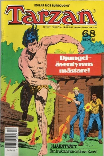 Tarzan Nr 10-11 1990 av Edgar Rice Burroughs