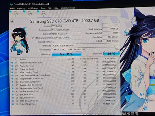 Samsung 870 QVO 4TB SSD
