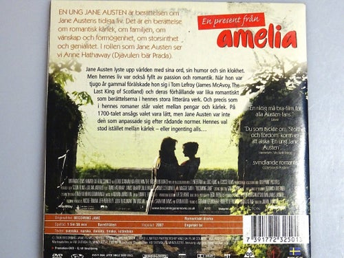 En Ung Jane Austen - DVD. FINT SKICK.