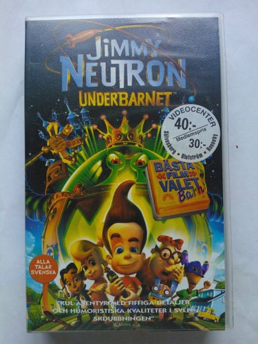 VHS - Jimmy Neutron Underbarnet