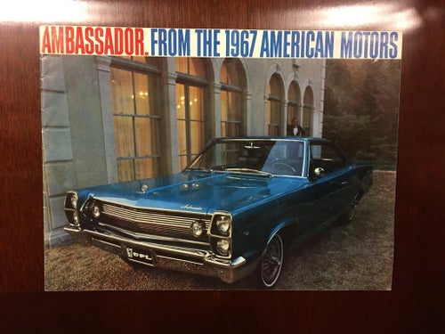 Försäljningsbroschyr American Motors Ambassador 1967