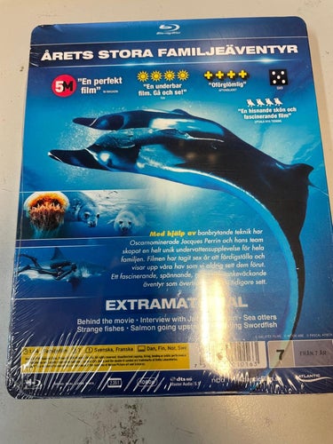 Bluray + Dvd - Oceans - INPLASTAD