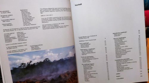De sista regnskogarna. Deras folk, djurvärld och vegetation. Very Good plus