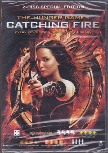 DVD / The Hunger Games: Catching Fire / 2-disc Special Edition / Ny & Inplastad