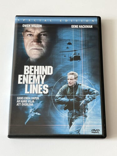 Behind enemy lines (Owen Wilson & Gene Hackman, 2001). Beg. DVD