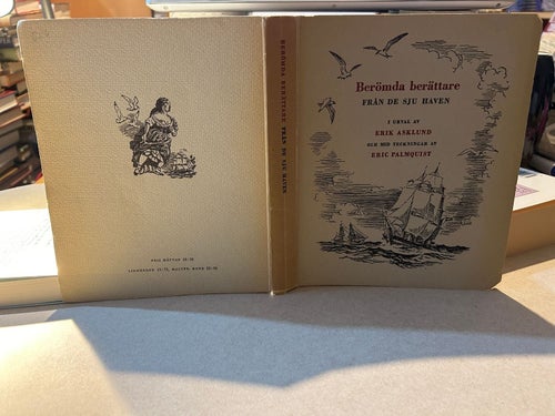 Berömda berättare från de sju haven 1954 av Erik Asklund, Eric Palmquist, bok