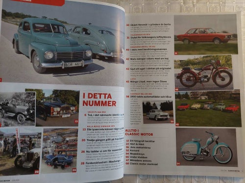Classic motor Nummer 6 2024 VW K70 PV 444 Chevrolet Bel Air Rolls Royce Corniche