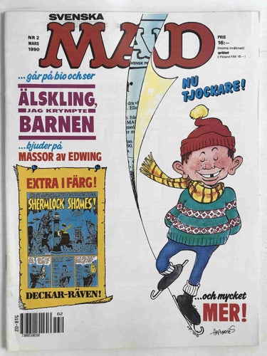 MAD - 1990:2 FN med nostalgiserietidning