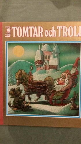 Bok Bland TOMTAR och TROLL 17 cm x 19,5 cm