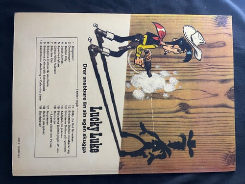 Billy the Kid får eskort - Lucky Lukes äventyr av Goscinny och Morris, 1973 2:a