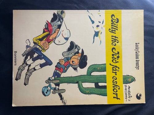 Billy the Kid får eskort - Lucky Lukes äventyr av Goscinny och Morris, 1973 2:a