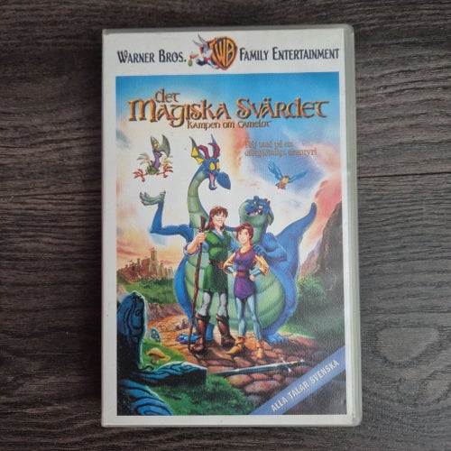 Det Magiska Svärdet - Kampen om Camelot (VHS)