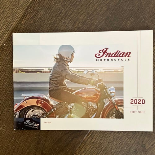 Indian Motorcycle Scout Family 2020 broschyr