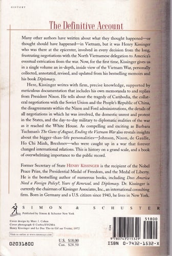 Bok Ending the Vietnam War av Henry Kissinger