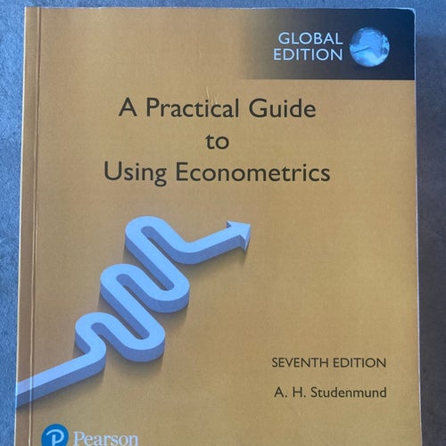 A Practical Guide to Using Econometrics av A. H. Studenmund