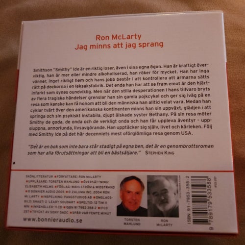 Jag minns att jag sprang av Ron McLarty