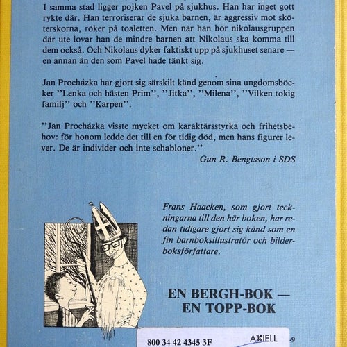 Sankt Nikolaus går genom stan av Jan PROCHÁZKA 1982
