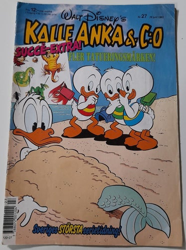 Kalle Anka & C:O 1992 Nr 27