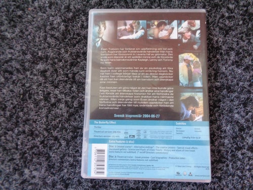 DVD-THE BUTTERFLY EFFECT *Ashton Kutcher, Amy Smart* 2-Disc edition
