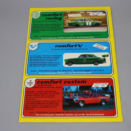 Dragstrip Tidningen Nr 4 1977 (Inkl poster)