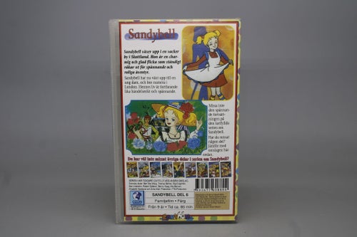 Sandybell Del 6 - Svenskt tal - VHS
