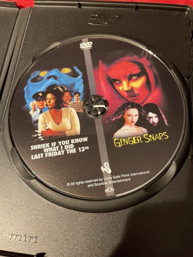 Shriek if you know what i did last Friday the 13th & Ginger Snaps (DVD)